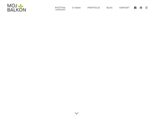 Tablet Screenshot of mojbalkon.com